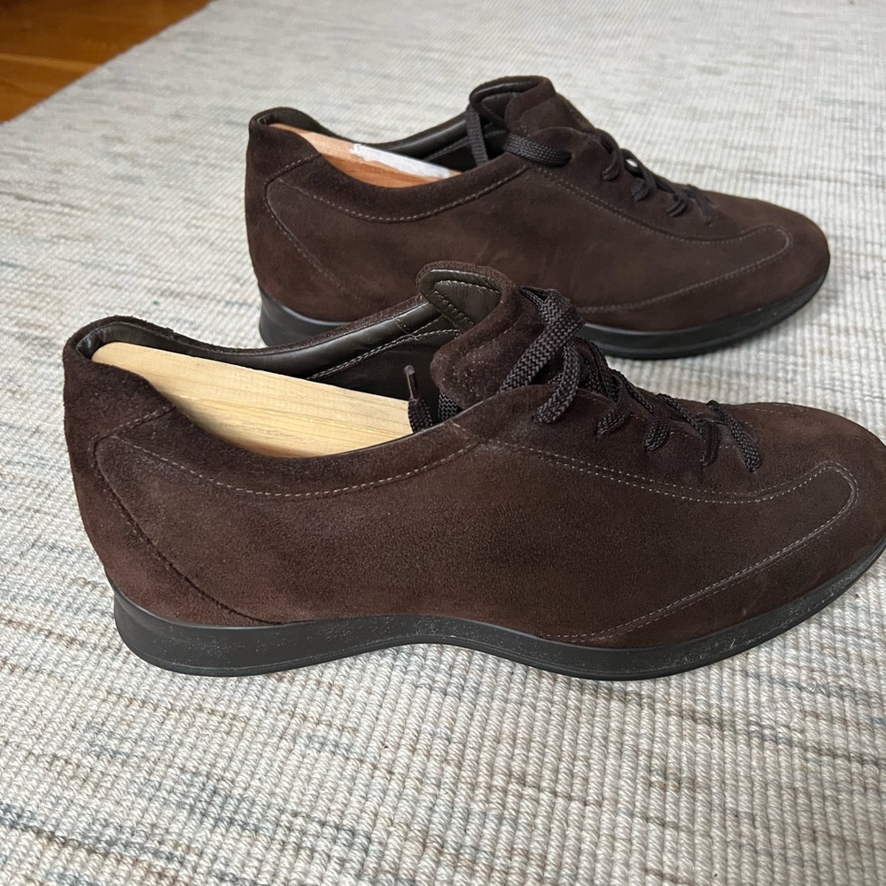Tod’s Chocolate Mens Suede Casual Shoes